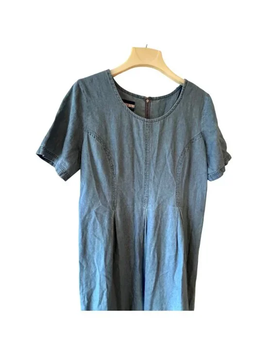 Vintage Bedford Fair Lifestyles Denim Jumpsuit - 16 - Picture 3 of 12